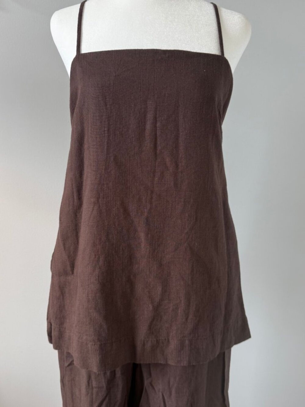 House of Harlow brown linen set - Picture 2 of 7